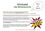 Besch&auml;ftigung f&uuml;r Senioren mit Demenz druch Werbespr&uuml;che