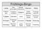 Preview: Spielscheine im Format DinA4 mit großer Schrift erleichtern den Senioren das Lesen der Bingo-Begriffe